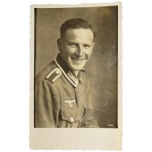 L'Unteroffizier della Wehrmacht Franz Reitgrant, prigioniero di guerra vicino a Witebsk nel 1944